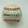 1989 Oakland A’s World Series Champs Team Signed Baseball 28 Sigs JSA COA