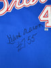 Hank Aaron #755 Home Runs Signed Atlanta Braves Mitchell & Ness Jersey JSA COA