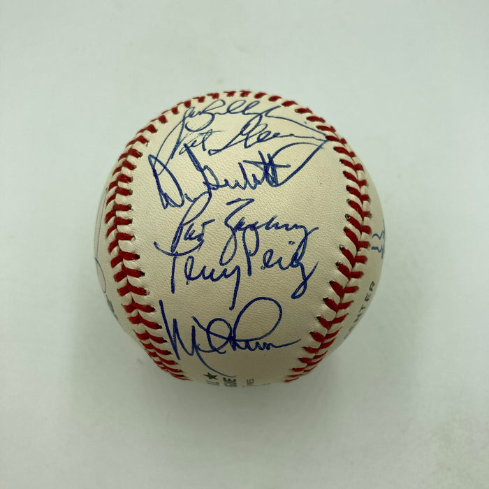 Beautiful 1976 Cincinnati Reds World Series Champs Team Signed Baseball JSA COA