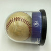 Joe Dimaggio Signed 1960's American League Joe Cronin Baseball JSA Beckett