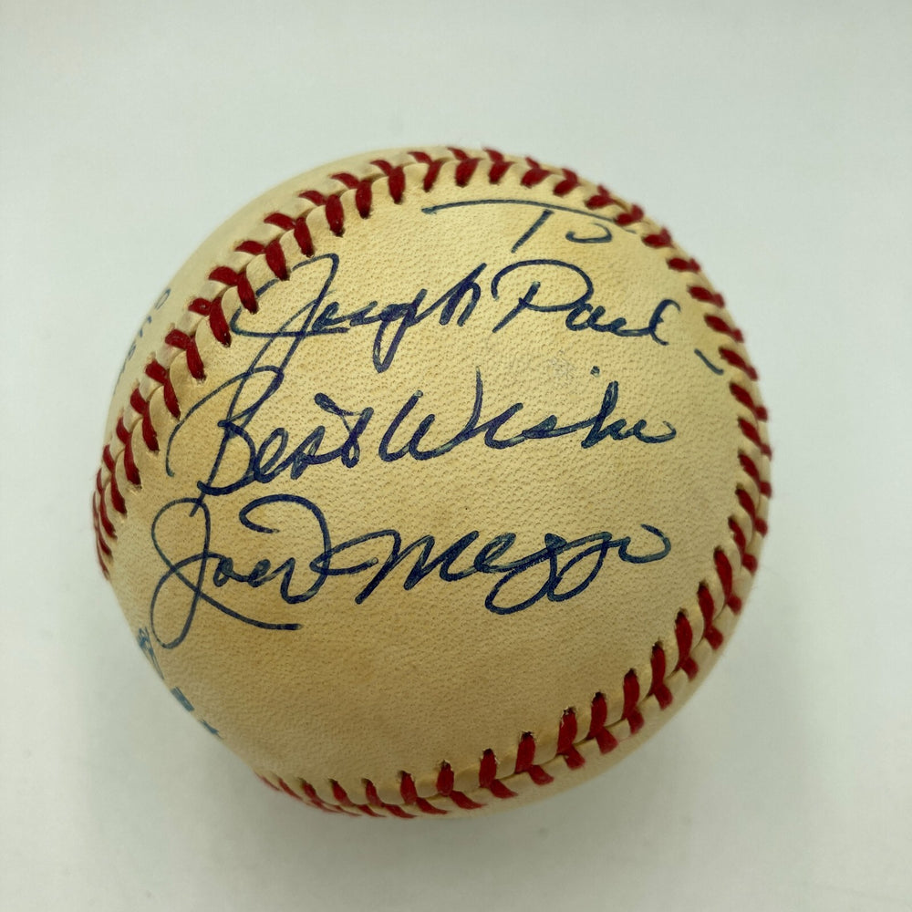 Joe Dimaggio "Joseph Paul" Signed Official American League Baseball JSA COA