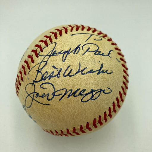 Joe Dimaggio "Joseph Paul" Signed Official American League Baseball JSA COA