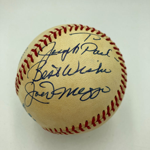 Joe Dimaggio "Joseph Paul" Signed Official American League Baseball JSA COA