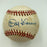 Don Larsen Signed Official American League Baseball JSA COA
