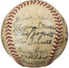 The Finest 1935 Detroit Tigers World Series Champs Team Signed Baseball PSA DNA