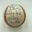 1961 New York Yankees World Series Champs Team Signed Baseball Mickey Mantle PSA