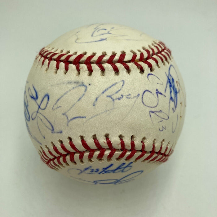 2010 San Francisco Giants World Series Champs Team Signed Baseball JSA COA