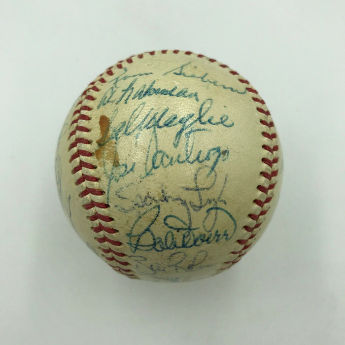 1967 Boston Red Sox AL Champs Team Signed American League Baseball With JSA COA
