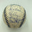1998 New York Yankees World Series Champs Team Signed Baseball JSA COA