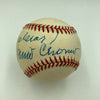 New York Governor Mario Cuomo Signed Autographed Baseball With JSA COA