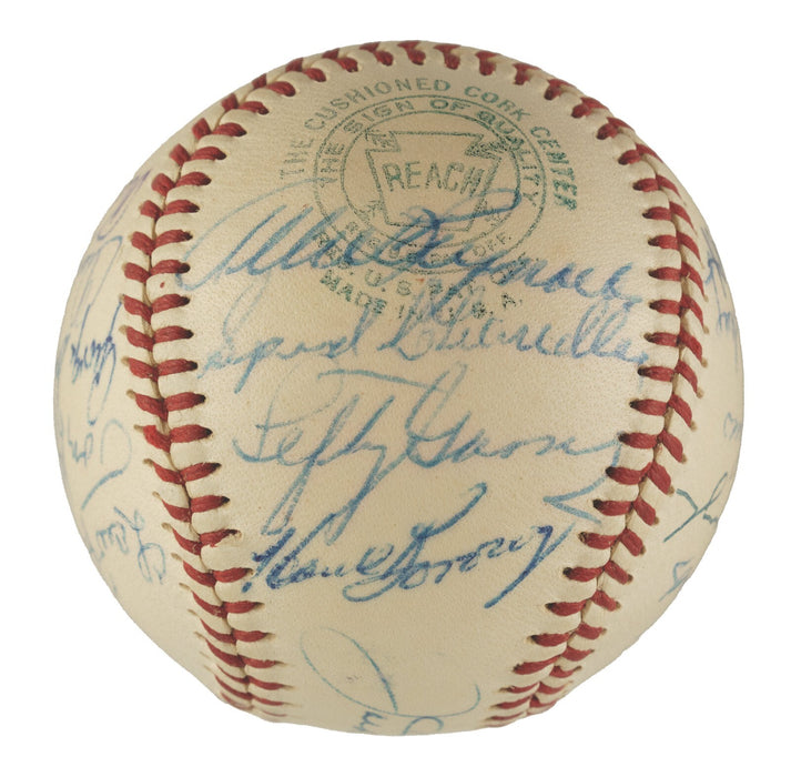 1920's-50's Yankees Legends HOF Signed Baseball Joe Dimaggio JSA COA