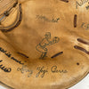 Yogi Berra It Ain't Over Till It's Over  Signed 1950's Catcher's Mitt Glove JSA