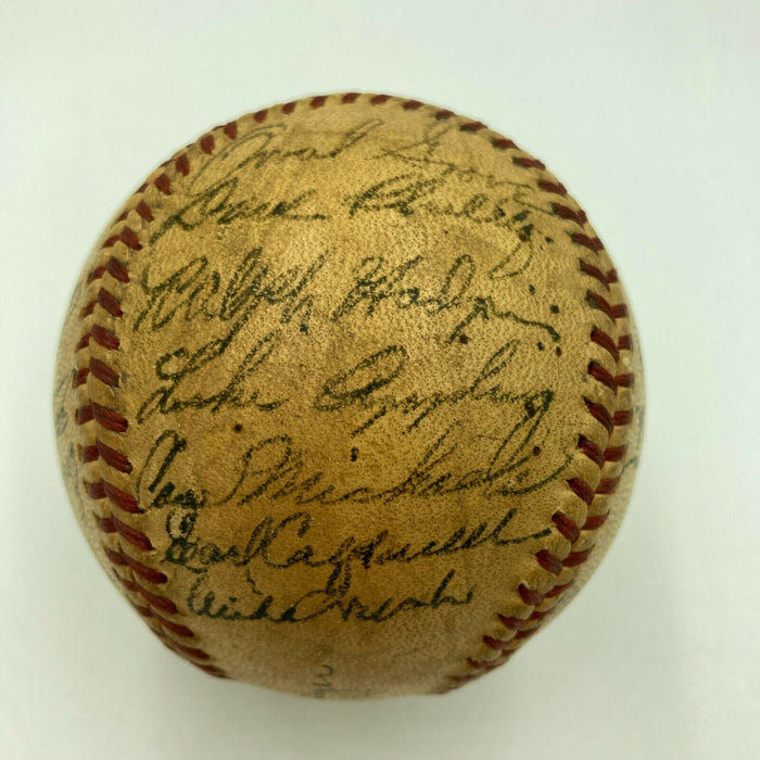 1947 Detroit Tigers & Chicago White Sox Team Signed American League Baseball