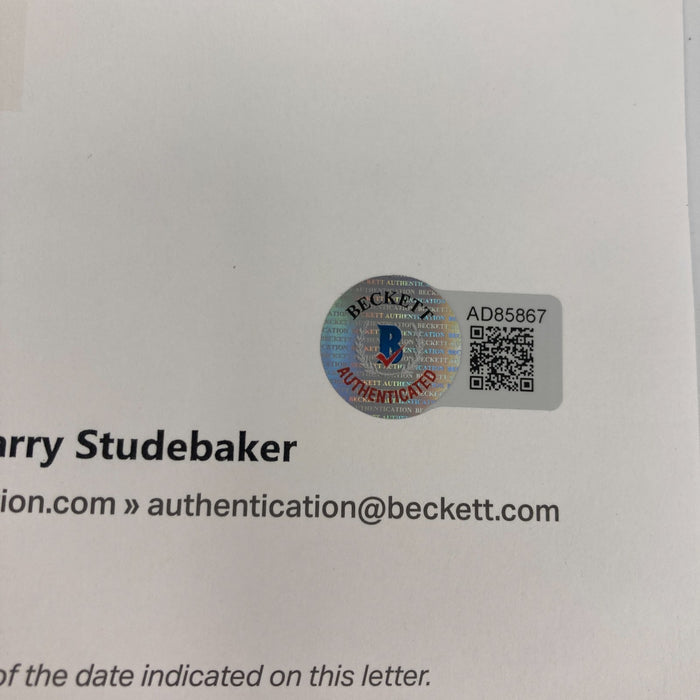 1969 Texas Longhorns National Champions Team Signed Football 55 Sigs Beckett COA