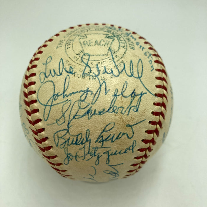 Washington Senators Legends Signed Baseball Moe Berg Goose Goslin 31 Sigs PSA