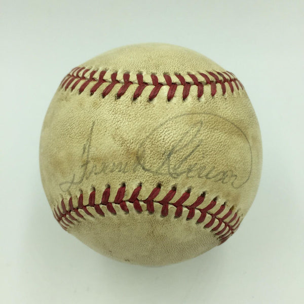 1970's Frank Robinson Playing Days Signed Game Used AL Baseball JSA COA