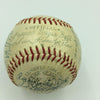 Beautiful 1956 Cleveland Indians Team Signed American League Baseball JSA COA