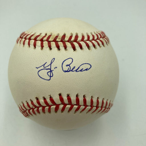 Yogi Berra Signed American League Baseball PSA DNA Graded 10 GEM MINT
