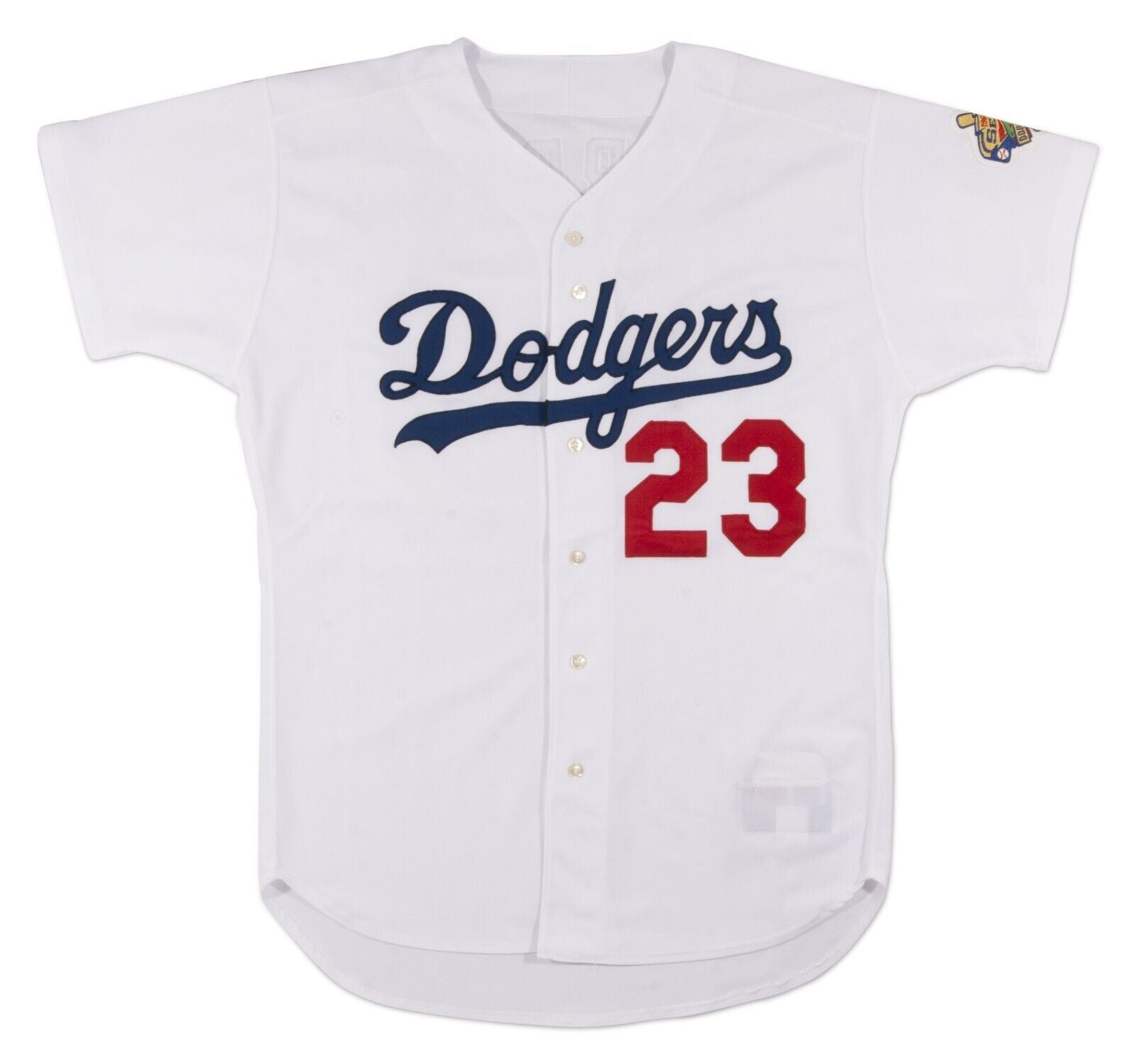 The Finest Eric Karros 1996 Los Angeles Dodgers Game Used Jersey MEARS 10 COA