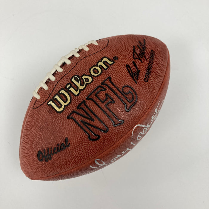 Tony Dorsett #33 Signed Official NFL Wilson Game Football JSA COA