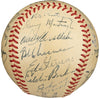 Beautiful Honus Wagner 1949 Pittsburgh Pirates Team Signed Baseball PSA DNA COA