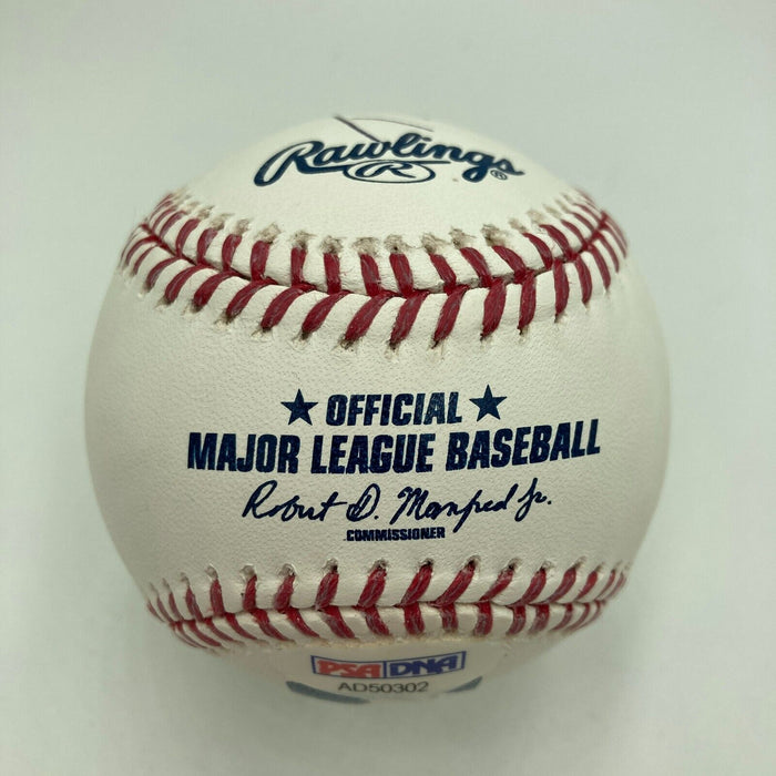 Terence Bud Crawford Signed Official Major League Baseball PSA DNA COA Boxing