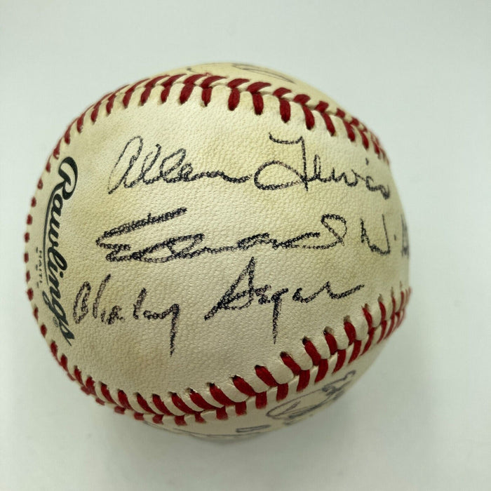 1985 Baseball Hall Of Fame Veterans Committee Signed Baseball With Stan Musial