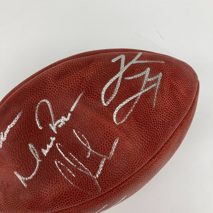 Matt Ryan 2008 NFL Draft Picks Signed Wilson Game Football JSA COA