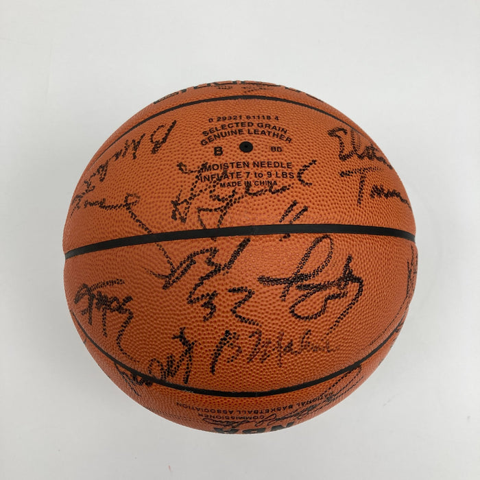 Michael Jordan Kobe Bryant 2003 All Star Game Signed Basketball PSA & Beckett