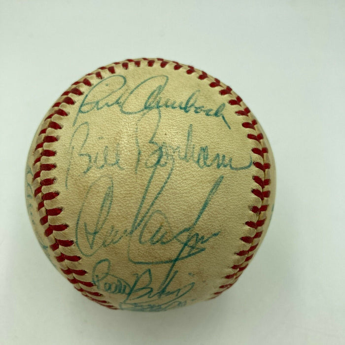1978 Cincinnati Reds Team Signed Official American League Baseball PSA DNA COA