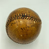 Christy Mathewson & Ty Cobb 1918 Team Signed National League Baseball JSA COA