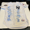 Derek Jeter New York Yankees Legends Signed Jersey 25 Sigs JSA COA