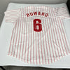 Ryan Howard Signed & Inscribed "58 HR's" Philadelphia Phillies Jersey With COA