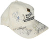 Tiger Woods Fred Couples Davis Love Golf Legends Multi Signed Hat Beckett COA