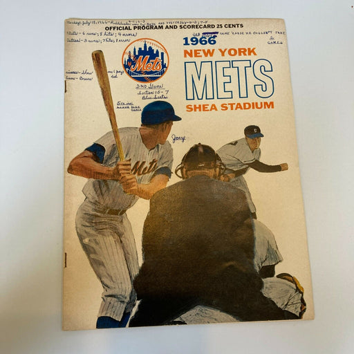 1966 New York Mets Vintage Program