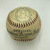 Beautiful Babe Ruth & Lou Gehrig 1925 Signed American League Baseball JSA COA
