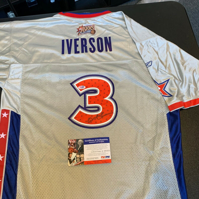 Allen Iverson Signed Authentic 2005 All Star Game Basketball Jersey PSA DNA COA