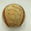 1981 New York Yankees AL Champs Team Signed Baseball Reggie Jackson