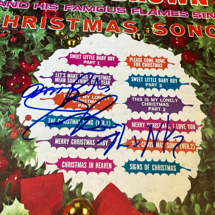 James Brown Signed Autographed LP Album With JSA COA