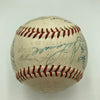 Ted Williams 1958 Boston Red Sox Team Signed Official American League Baseball