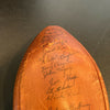 1954 Notre Dame Fighting Irish Team Signed Football With 57 Sigs Beckett COA