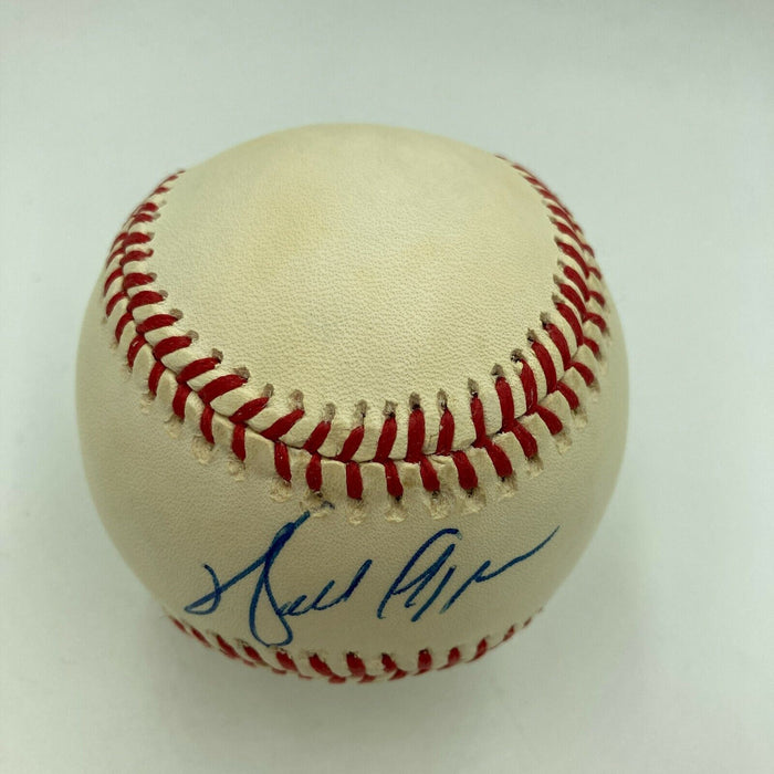Beautiful Walter Payton Signed National League Baseball With JSA COA NFL HOF