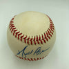 Beautiful Walter Payton Signed National League Baseball With JSA COA NFL HOF