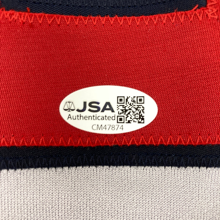 Chipper Jones Signed Authentic Atlanta Braves Russell Jersey JSA COA