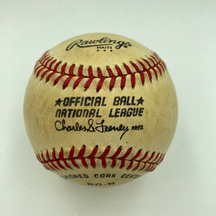 The Finest Willie Wells Single Signed Autographed Baseball Hall Of Fame JSA COA