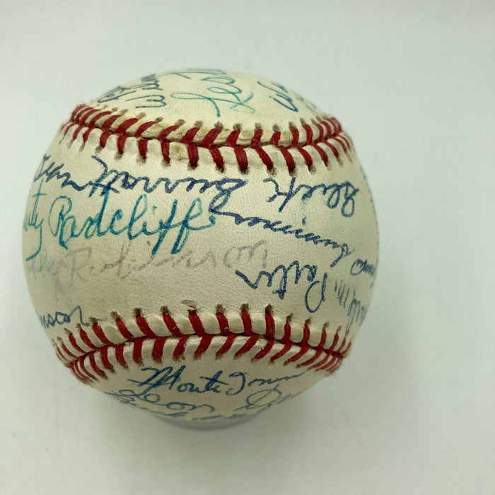 Negro League Hall Of Fame Legends Multi Signed Baseball 31 Sigs JSA COA