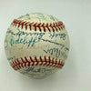 Negro League Hall Of Fame Legends Multi Signed Baseball 31 Sigs JSA COA