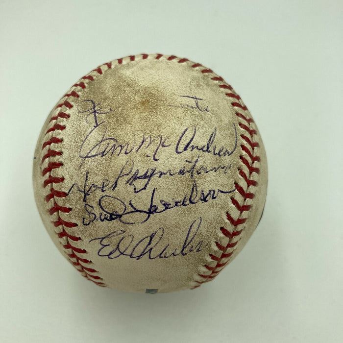 1969 Mets World Series Champs Team Signed Game Used Shea Stadium Baseball JSA