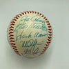 Joe Dimaggio Roger Maris Ted Williams HOF Multi Signed Baseball Beckett COA