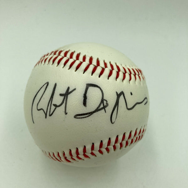 Robert De Niro Signed Autographed Baseball Movie Star